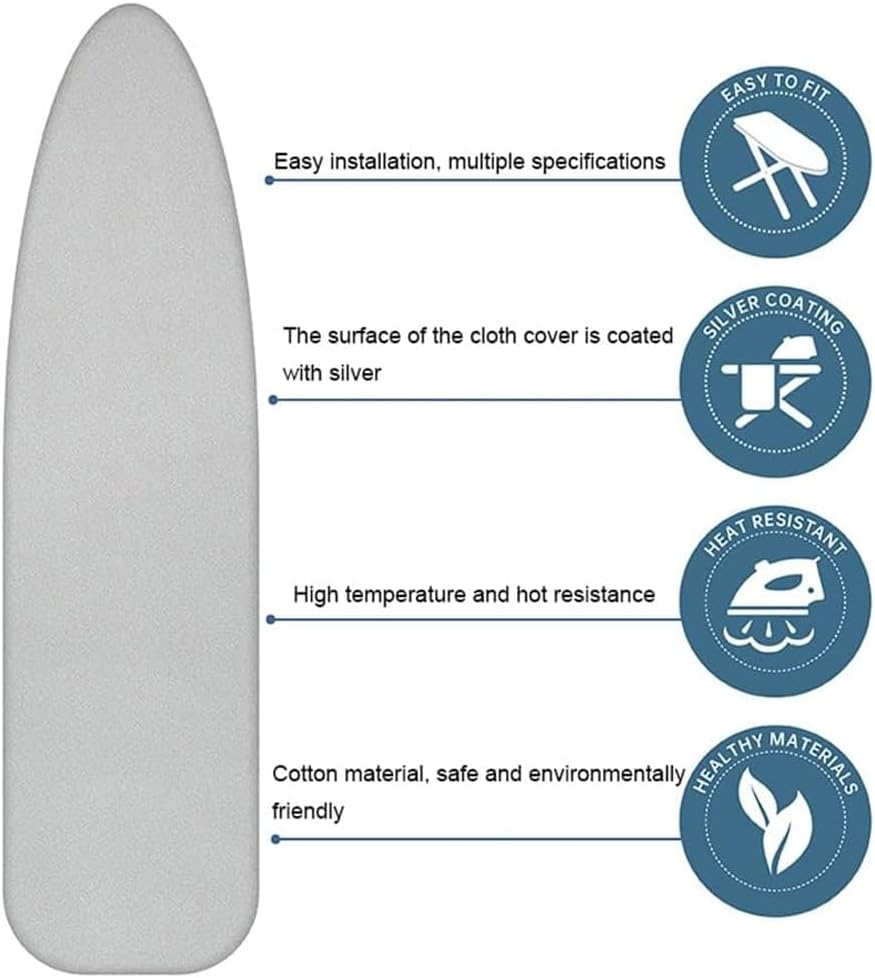 Table Top Ironing Board Cover, Iron Board Cover with Padding,Ironing Board Replacement Cover Heat Resistant