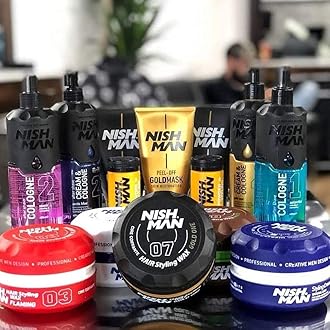 nishman Hair Styling Series (08 Matte Wax CLAY WAX, 150ml)