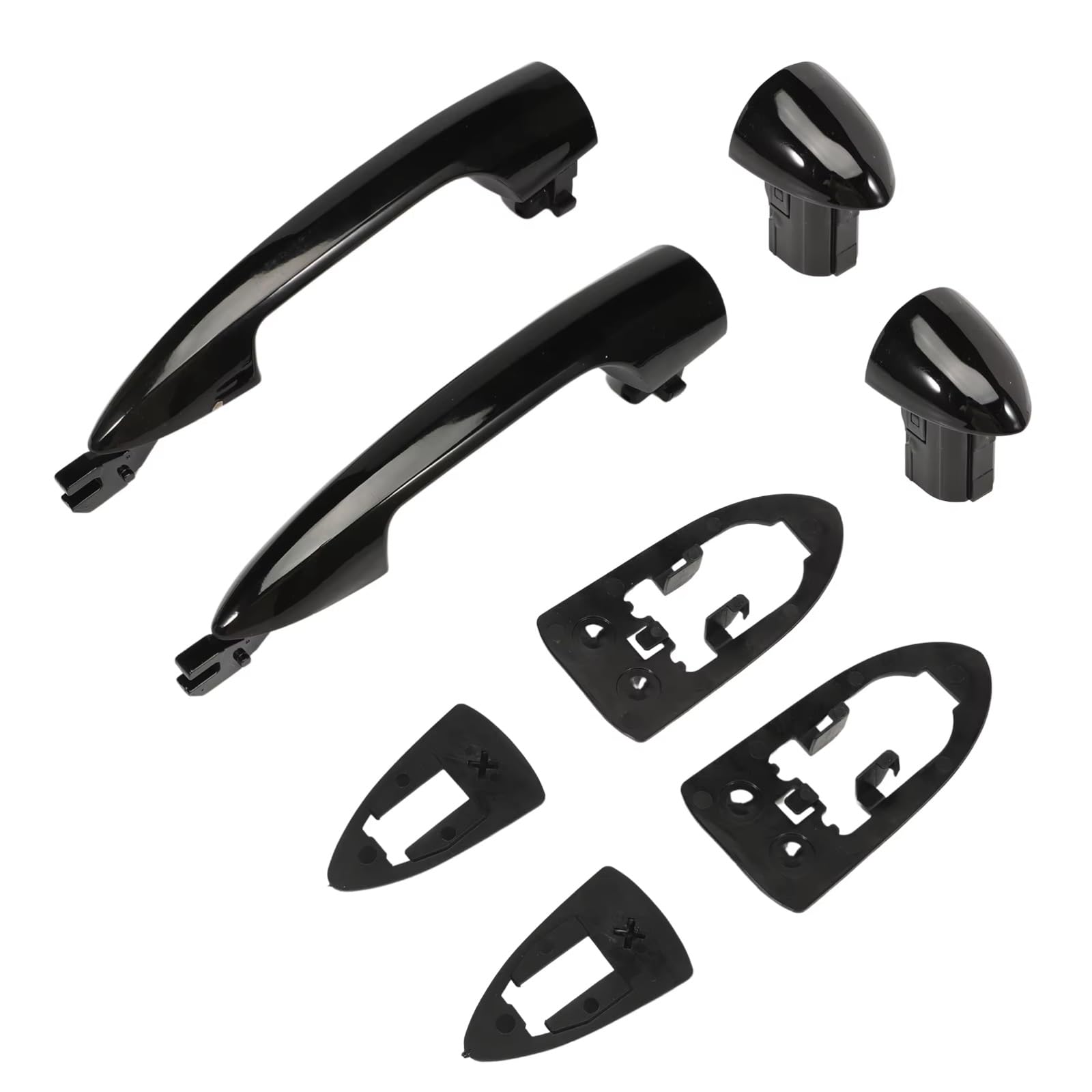 Cqrbne One Color For Alfa For Romeo 147 For Giulietta For Mito For Lancia Y 2012- Rear Exterior Door Open Handles 156145296 156145295 2156145296 1Pair Car Exterior Door Handle