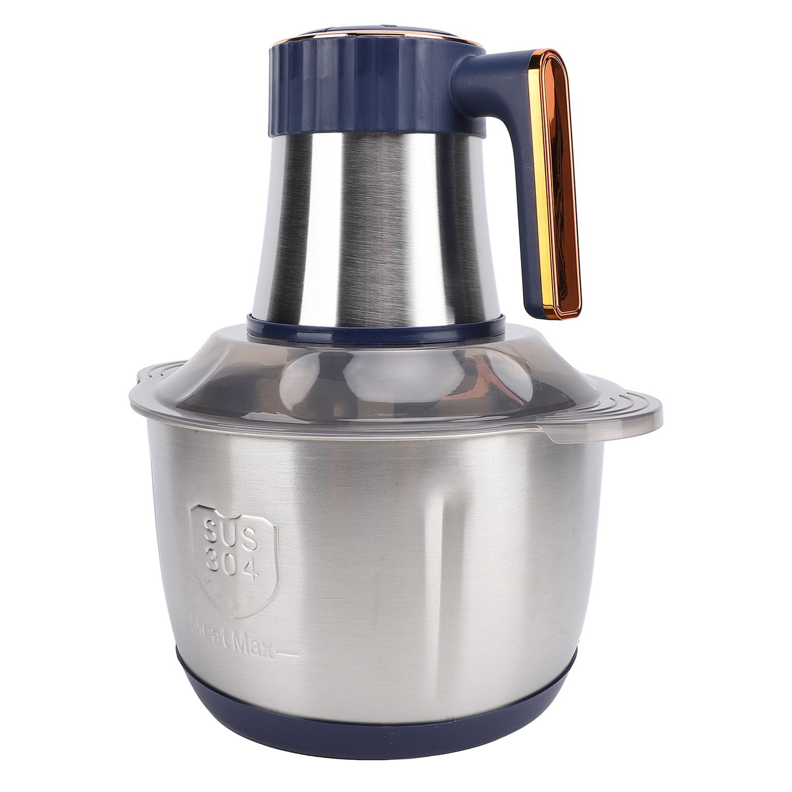 Procesador de Alimentos, 500W 5L Picadora de Alimentos Picadora de Carne Eléctrica Multifuncional Picadora de Verduras Profesional para Picar, Cortar en Cubitos, Triturar