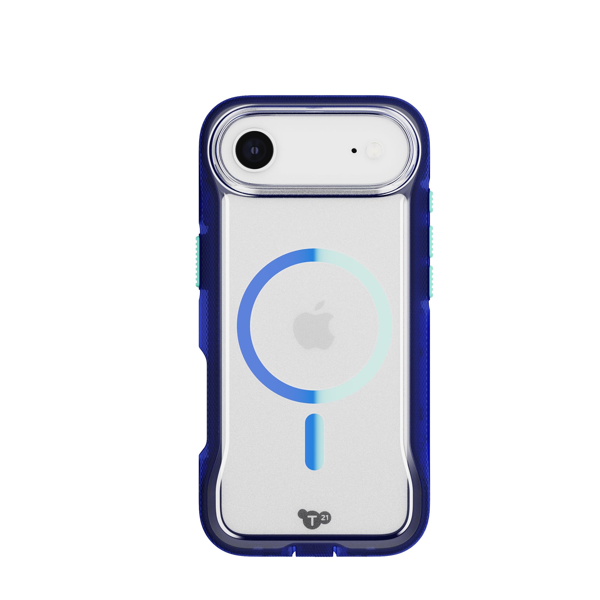 Tech21 iPhone 17 Air EvoPro with MagSafe Electric Blue/Jelly Mint