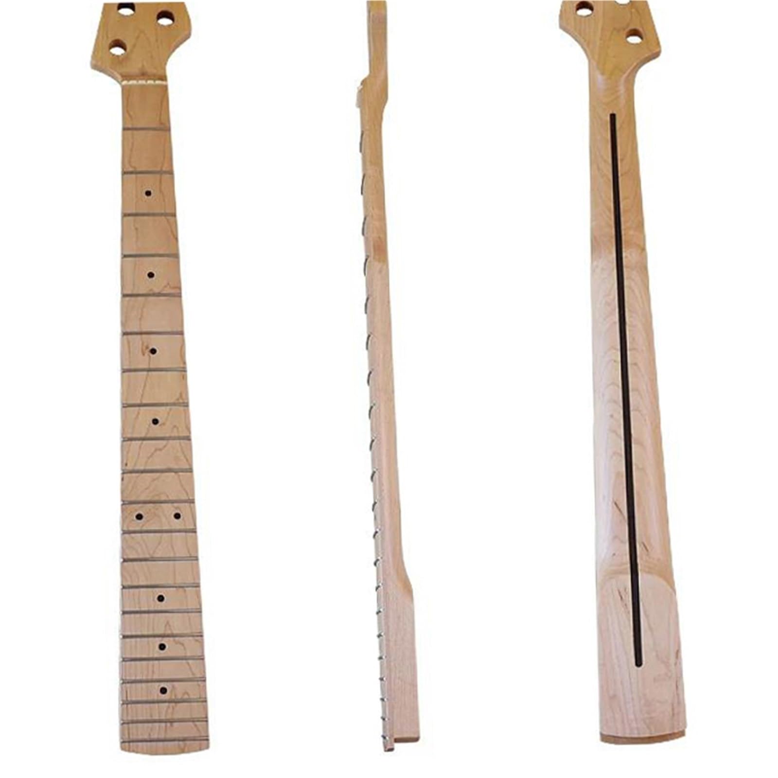 Manico della chitarra Chitarra Elettrica A 5 Corde 21 Tasti Manico In Acero Tastiera In Colore Naturale