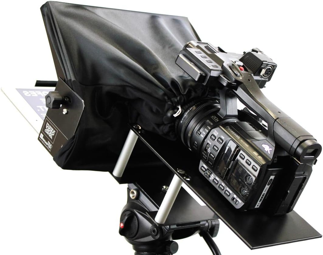 Pack Teleprompter PAD iLight PRO 14” Aluminum v15.0+Remote+App+Case+Clamp+Tech Support-Big Screen-iPad PRO/Android/Windows/Mac-Robust Professional prompter-Multicam-HD Beam splitter Glass-Made in EU - Image 5