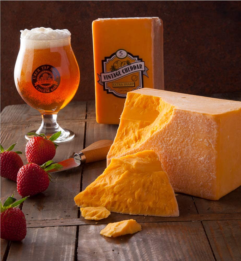 5 Year Aged Cheddar 40oz Half Loaf