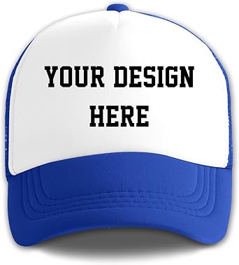 Custom Hats Design Your Own,Custom Trucker Hat for Men Women,Design Personalized Baseball Cap