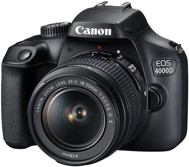 Canon Eos 4000D Ef S 18 55mm Iii Lens Black, 4000D18 55, 3011C003AA