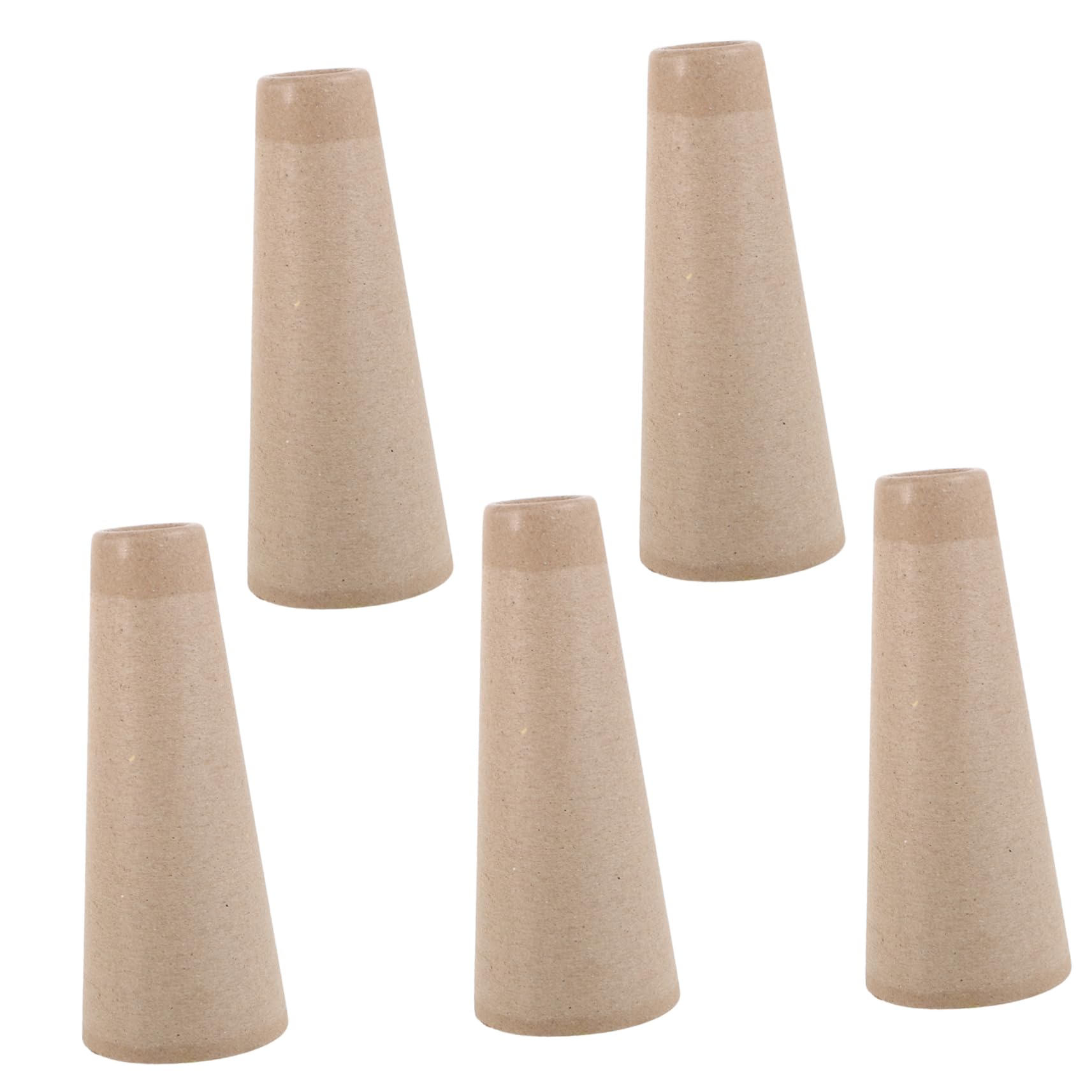 Housoutil DIY Winder Machine Supply 5pcs Pagoda Paper Tube Angled Slots for Yarn Winding