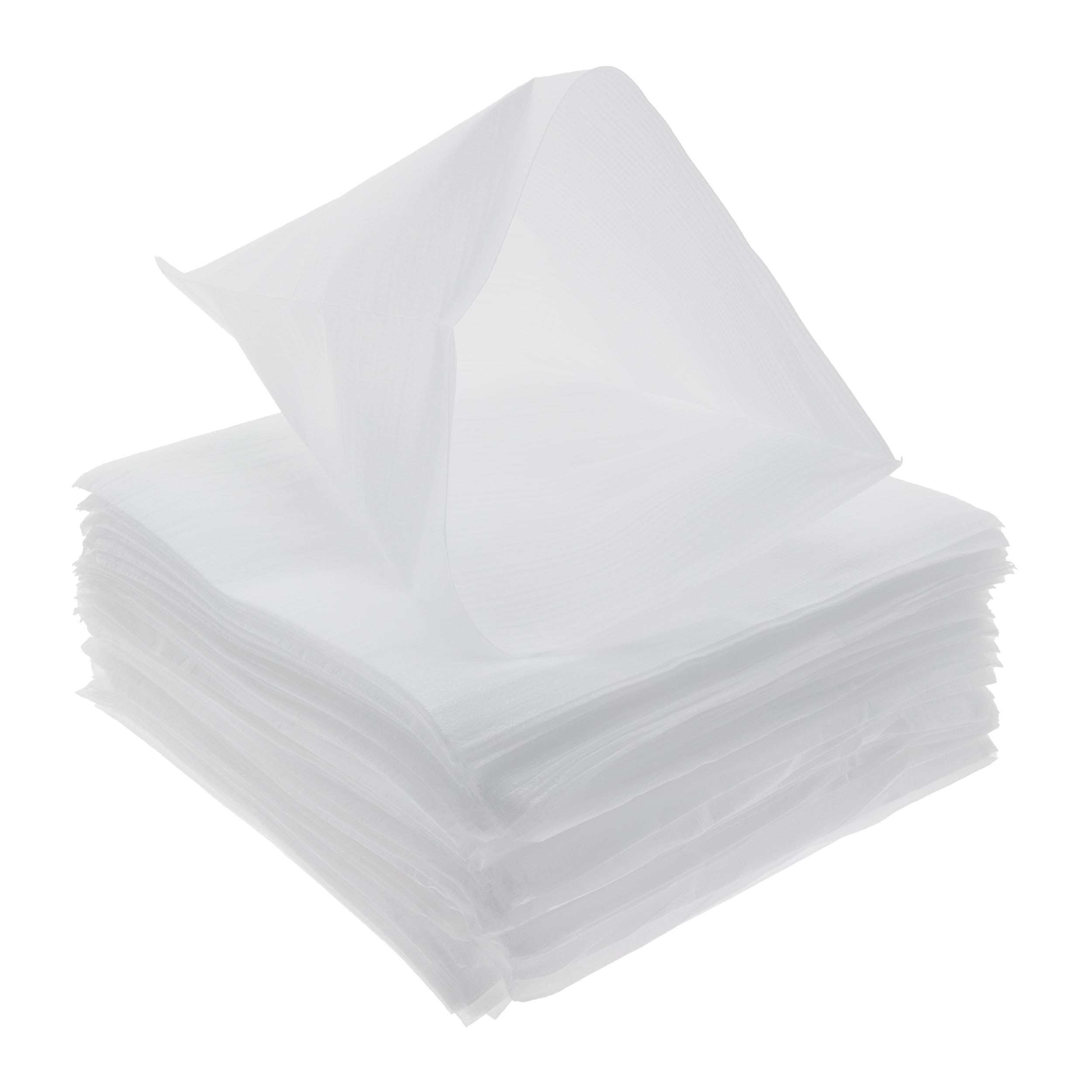 100 pièce Demenagement Feuilles Mousse Papier Bulle Déménagement pour Cartons Déménagement Vaisselle Plats Assiettes Verres Emballage 300 mm x 300 mm x 1 mm (Sac)