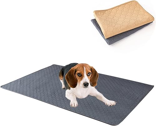 Almohadillas lavables y reutilizables para orina de perros, impermeables, a prueba de fugas, de gran tamaño, almohadillas de entrenamiento para