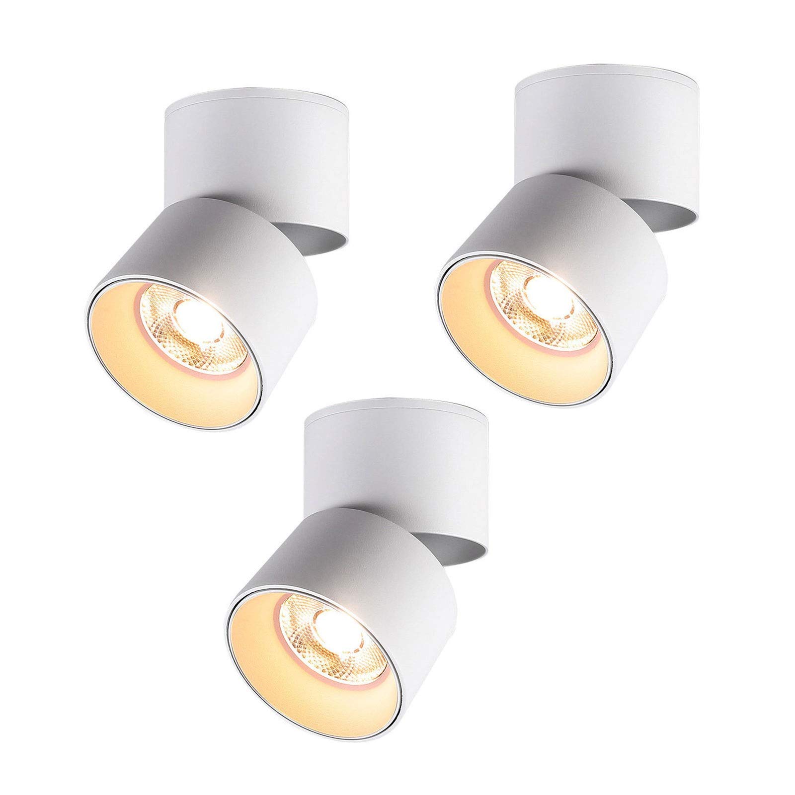 Spot de plafond design moderne pour illuminer un corridor ou une galerie d'exposition