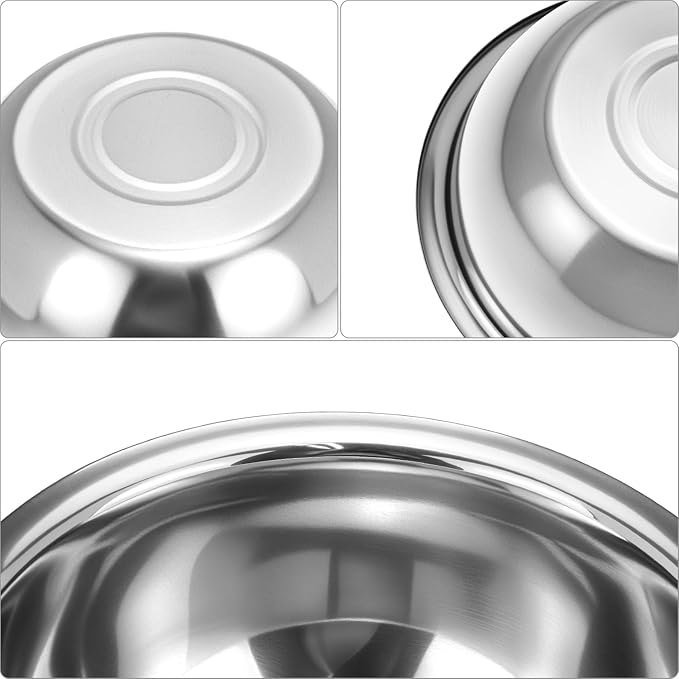 Comederos Perro y Gato Acero Inoxidable 4 Unidades miniatura 6