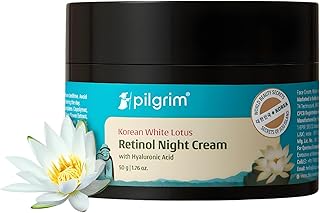Korean Retinol Anti Aging Night Cream(50gm)with Hyaluronic Acid & Vitamin C |Discover young, wrinkle-free & radiant skin| Anti aging cream for oily & dry skin| For Men & Women|Korean Skin Care