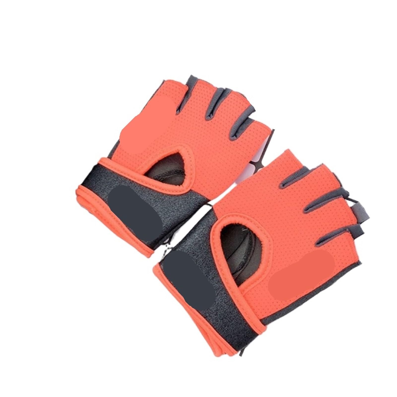 Gants De Fitness Gants de Sport de Fitness, haltérophilie, haltères de Yoga, élasticité, Gants Respirants pour L'EntraîNement(Orange,L)
