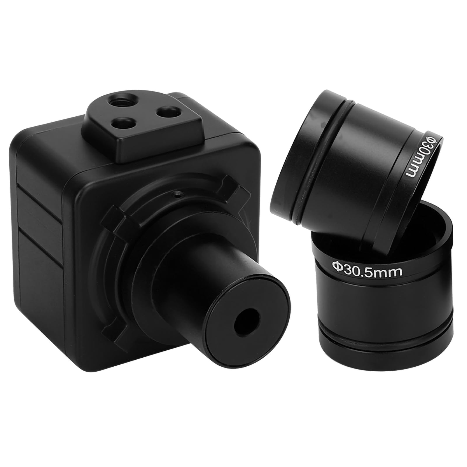 Cyfrowy elektroniczny aparat okularowy, kamera mikroskopowa USB HD CMOS z adapterem montażowym 5MP do mikroskopu przemysłowego