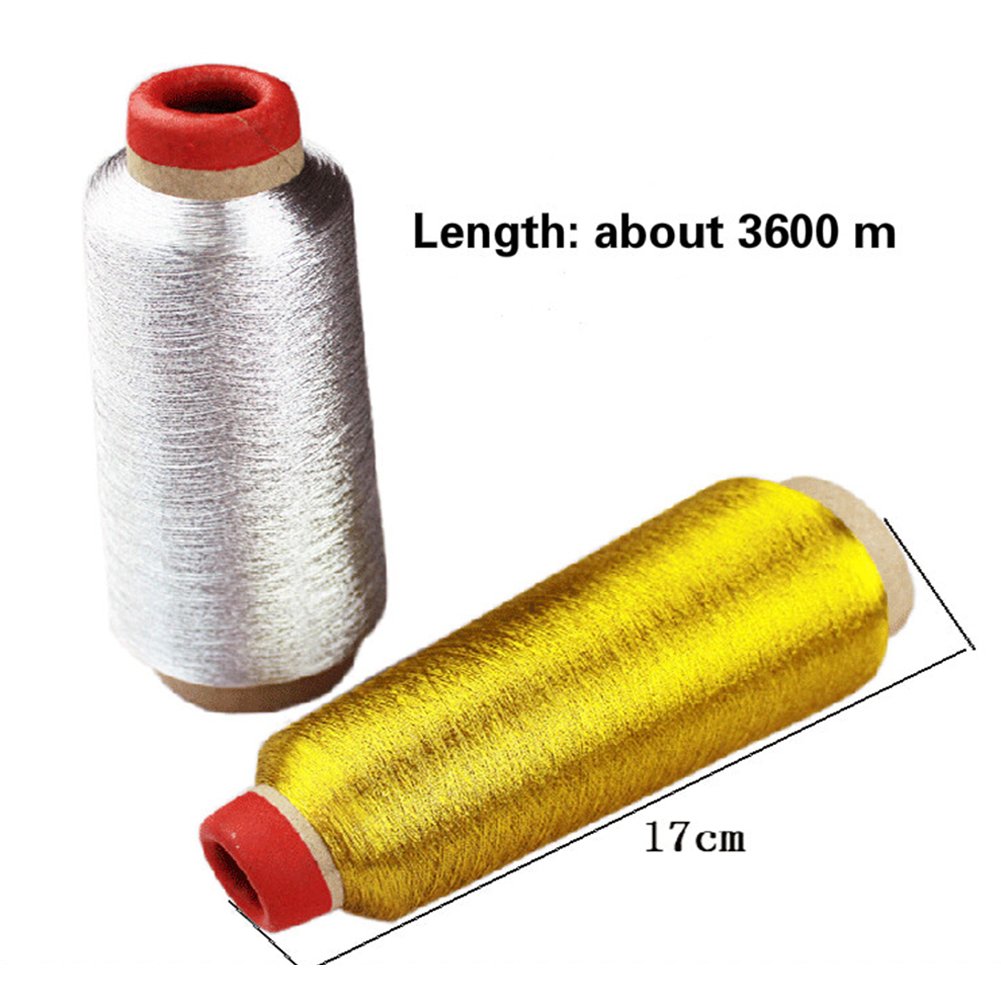 Grosse Bobine De Fil Doré – Broderie, Couture, Création De Bijoux – Neuf