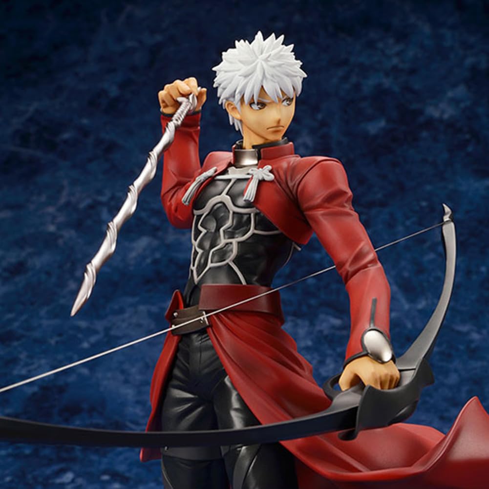 DEXSHUN Archer-Emiya Shirou figurka Anime Fate FGO, seria Emiya Shirou, z akcesoriami, PCW, Merch, anime, dekoracja na biurko, prezent dla kolekcjonerów, 25 cm