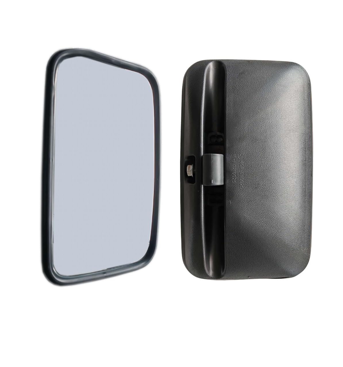 Specchio Specchietto Retrovisore Esterno Universale 30cm x 18cm Attacco 16-18mm Destro o Sinisto Omologato E7 per Trattore Camion Carrello Elevatore Furgone Macchine Agricole