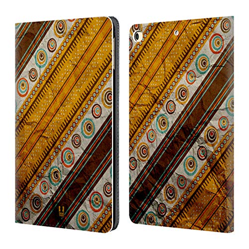 Étui Portefeuille iPad 9.7 Head Case Designs en Cuir Texturé Premium