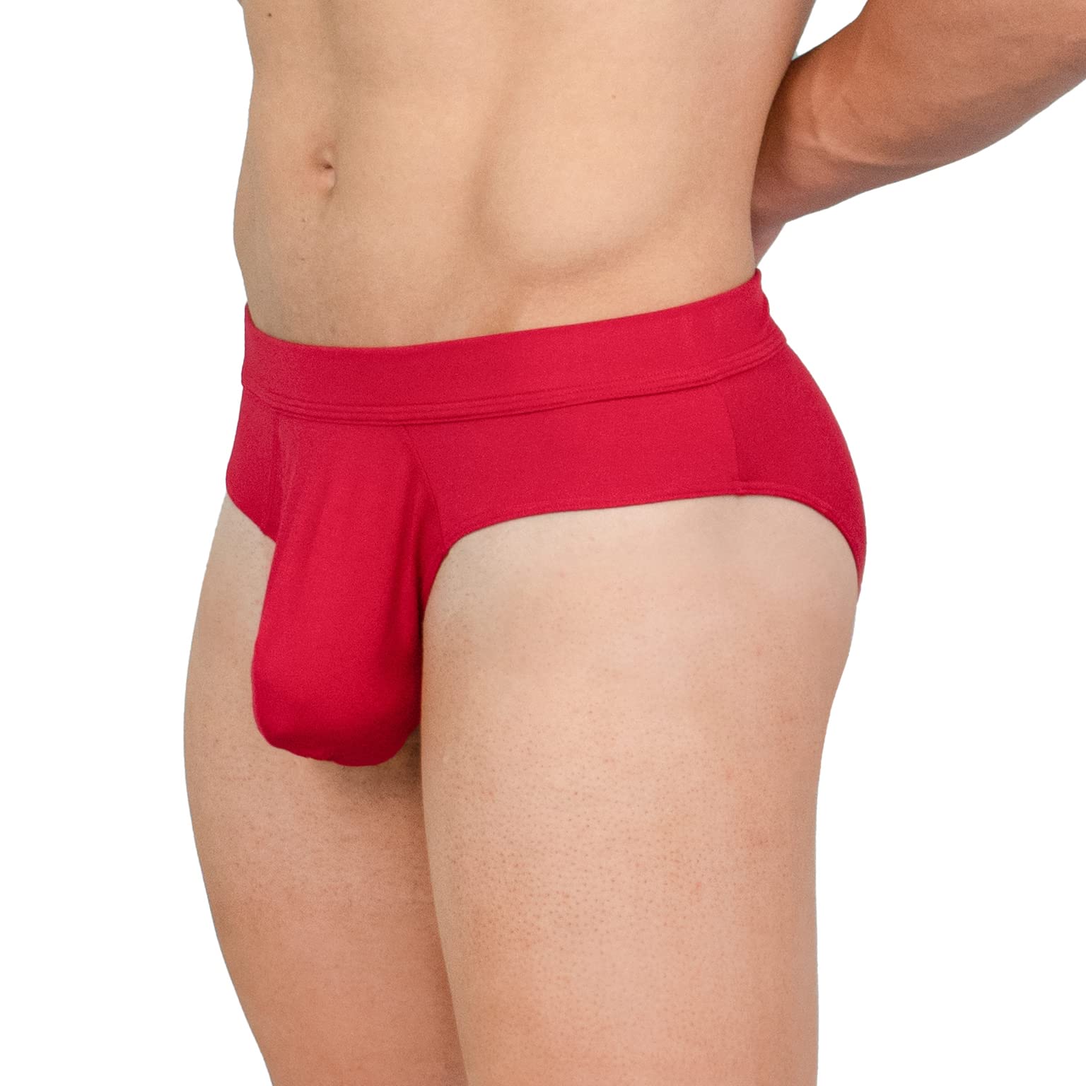 Obviously Men's Underwear Brief EliteMan AnatoMAX (Red/XL)