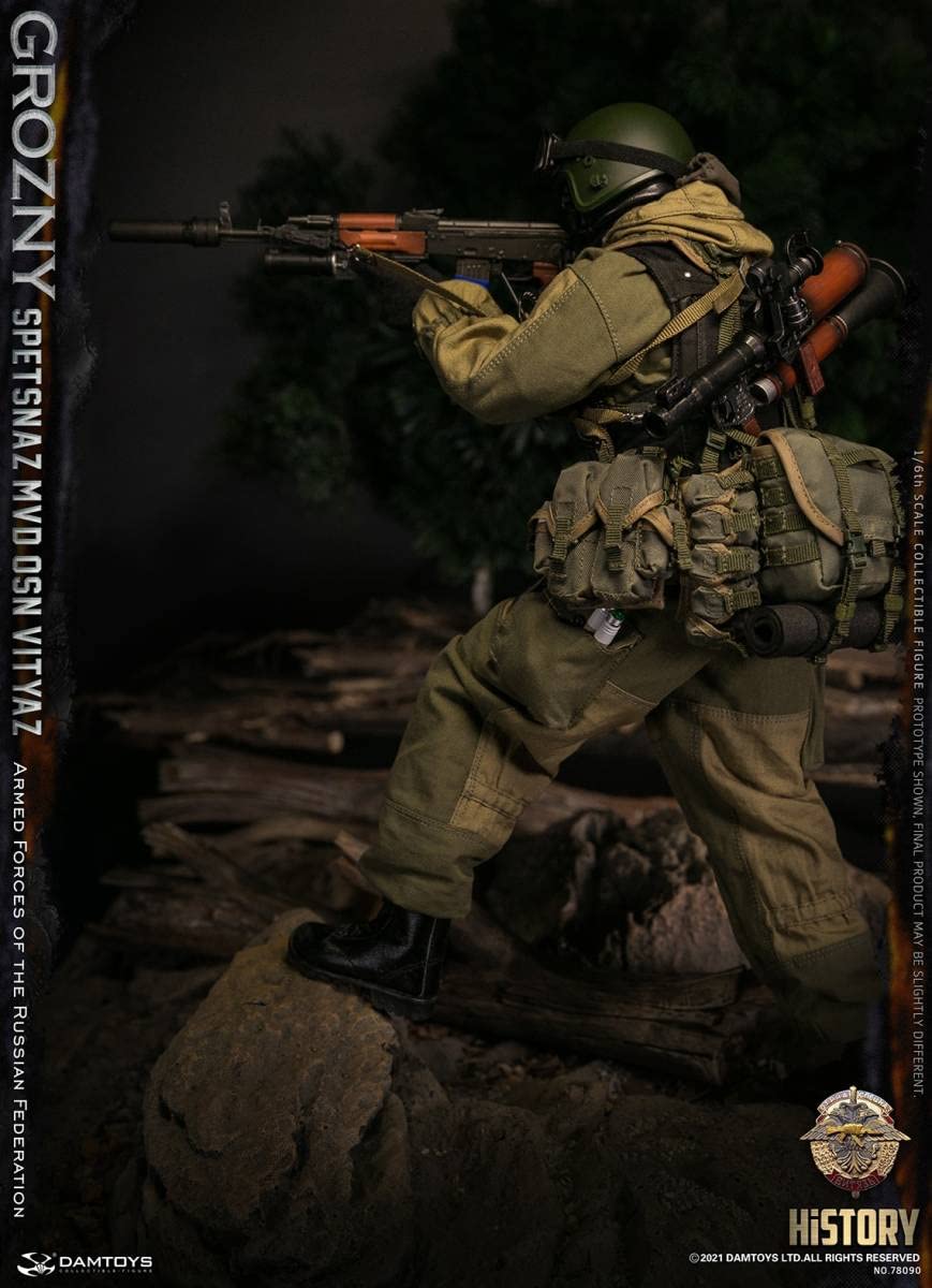 Amazon | DAMTOYS 1/6 SPETSNAZ MVD VV OSN Vityaz GROZNY 未開封