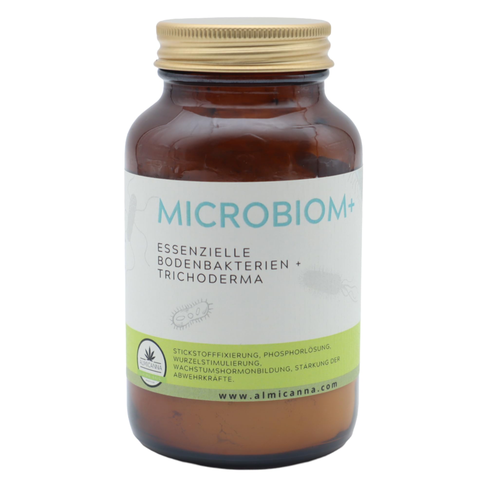 MICROBIOM+, Essenzielle Bodenbakterien und Trichodermapilze, steigert den Pflanzenertrag