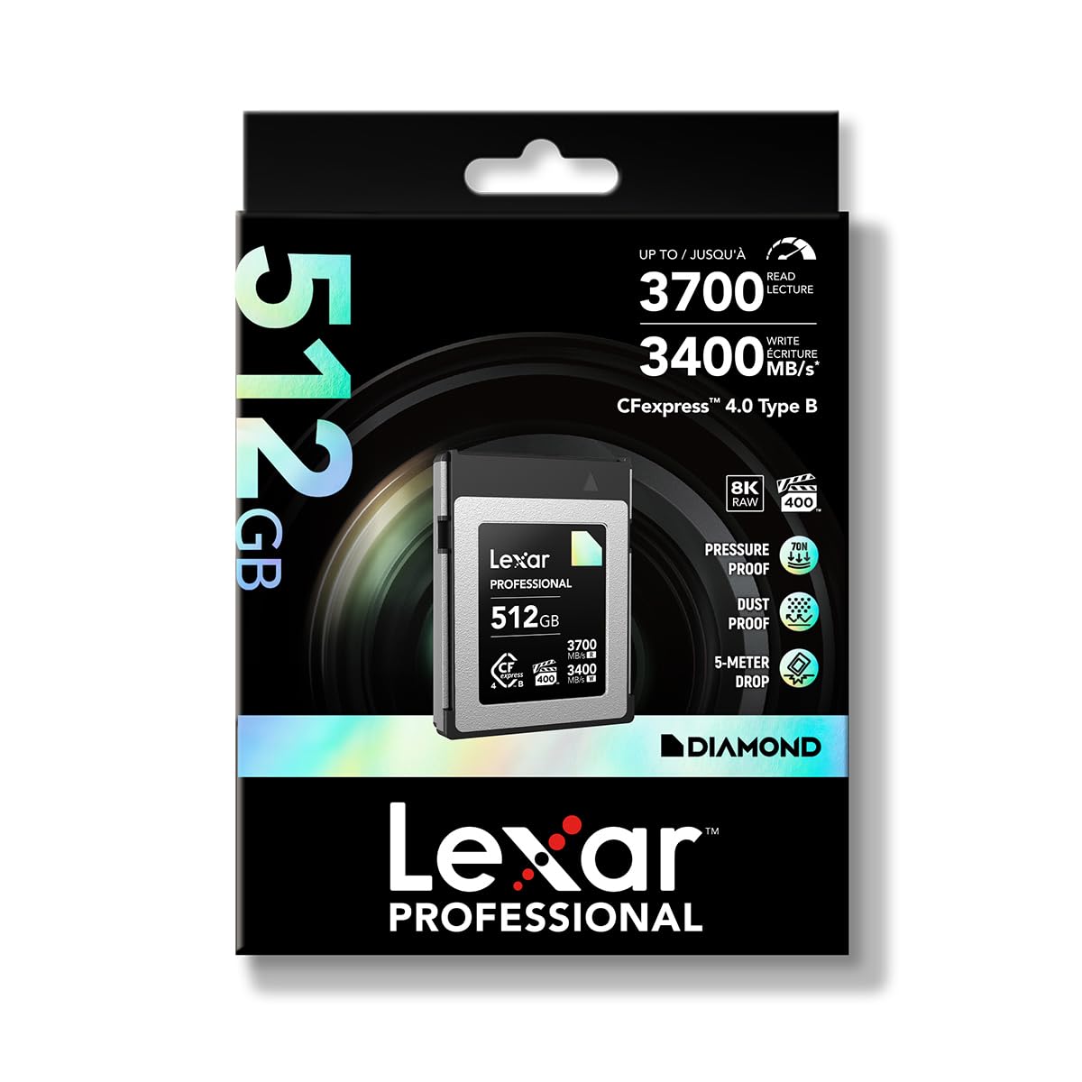Lexar Diamond Series Professional CFexpress 4.0 Type-B Karta pamięci 512 GB