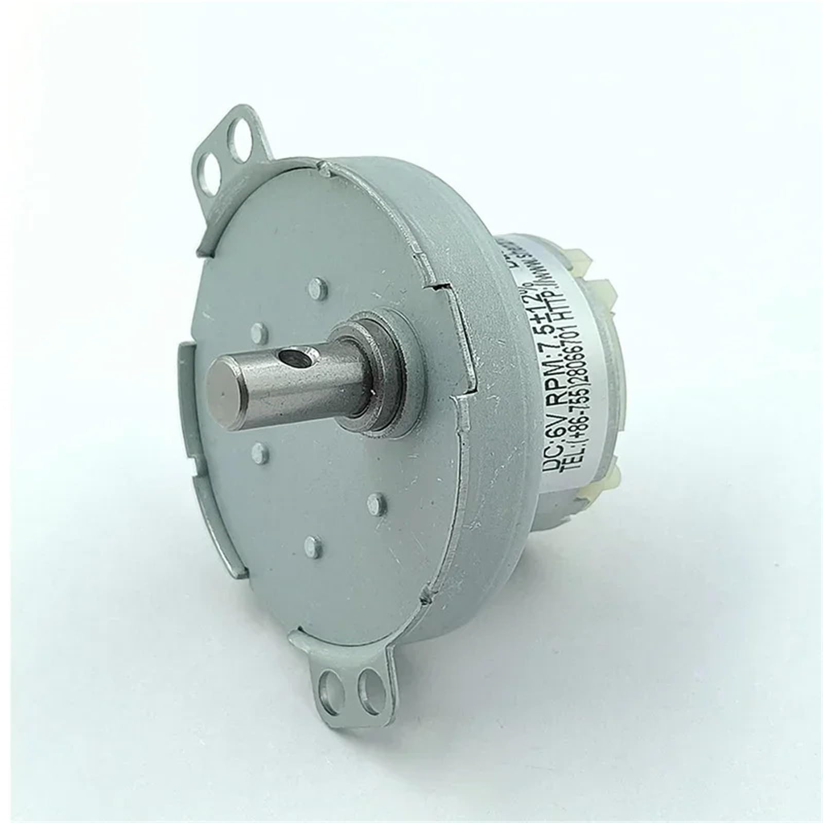 Moteur réducteur à engrenages Mini 500 de 49 mm, CC 3 V, 5 V, 6 V, 12 V, 15 tr/min, faible vitesse, couple élevé, 1 pièce