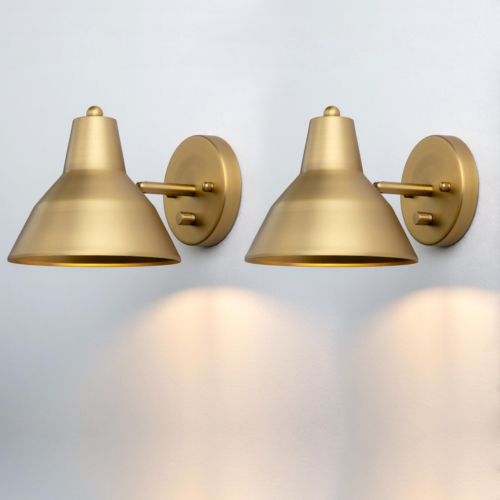 Photo 1 of Yosoan Antique Vanity Wall Sconce with Dimmer