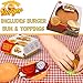 Stretcheez Hamburger - Play Food for Kids - Stretchy Pretend Food & Toppings - Mix & Match - Collect Them All - Works with Role Play Kitchens - Twelve Assorted Sets Available for Boys & Girls