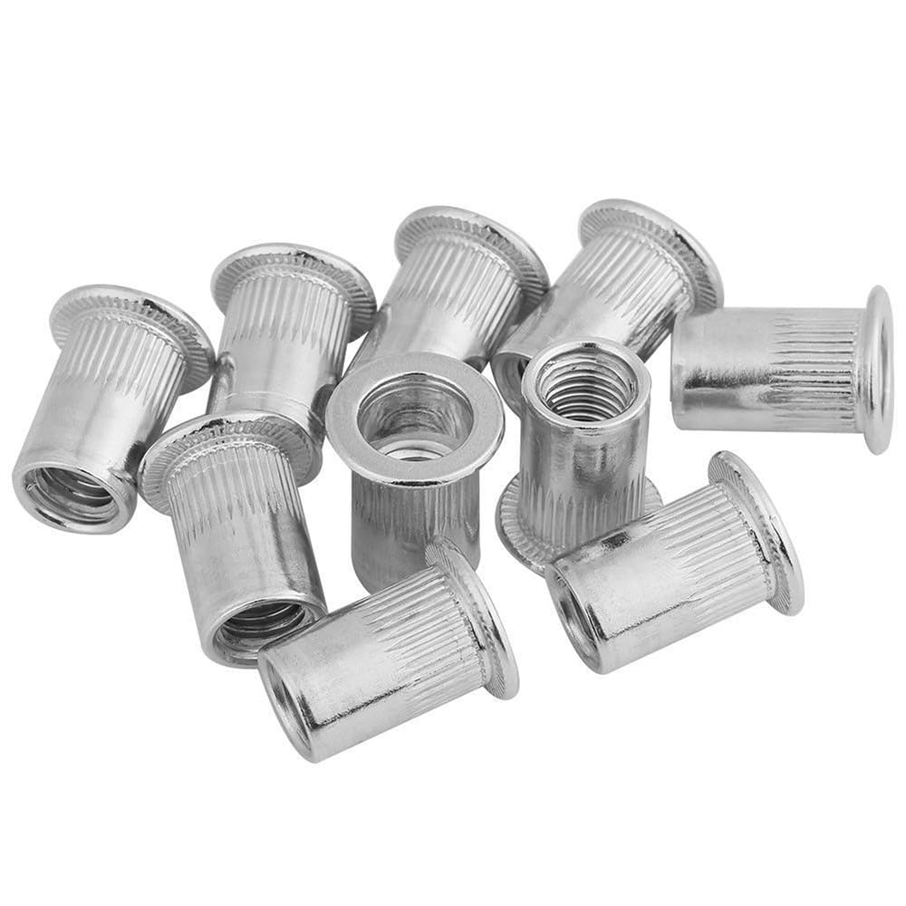 86-teiliges Nietmuttern-Set, M3/M4/M5/M6/M8, robuste Blindnietmuttern, Dorn, Nietzange mit Koffer für die Reparatur von Blindnieten