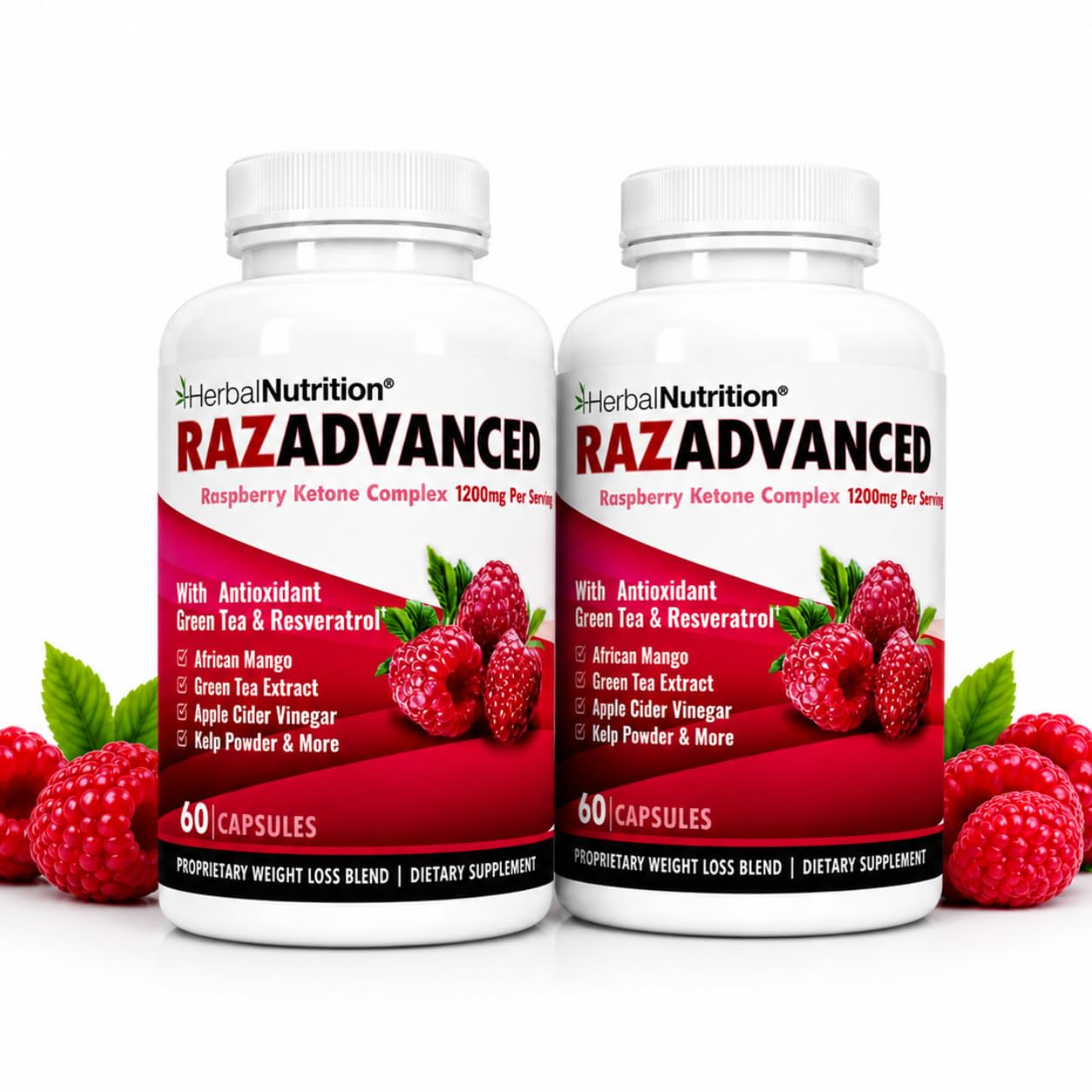 Raspberry Ketones Complex Weight Management Supplement,120 Capsules