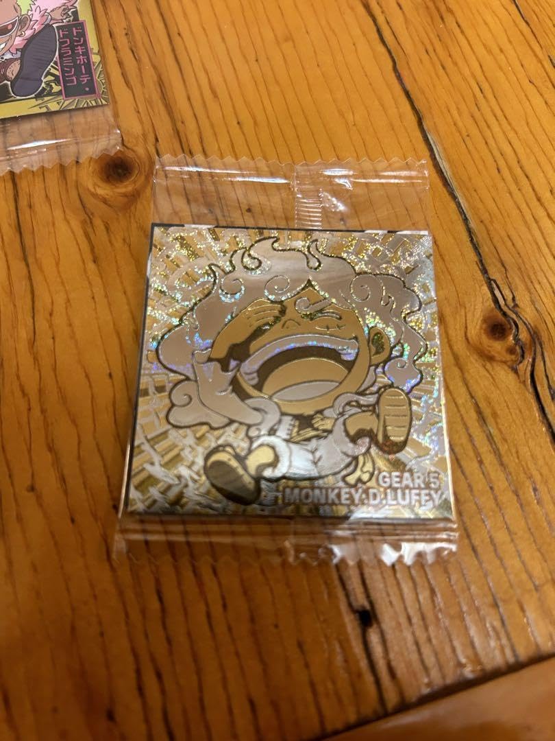 Amazon.co.jp: ワンピ ース大海賊ウエハース ニカ 裏グランド ルフィ