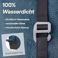 otinga® Flip V3 Fahrradtasche Rucksack [34L Volumen] für jeden Gepäckträger I Stylische Gepäckträgertasche mit Rucksack - in 3 Sekunden umgebaut I Wasserdichter Fahrradrucksack Gepäckträger – Ansicht 6