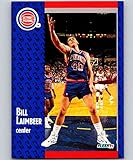 1991-92 Fleer Basketball #62 Bill Laimbeer Detroit Pistons Official NBA Trading Card From...