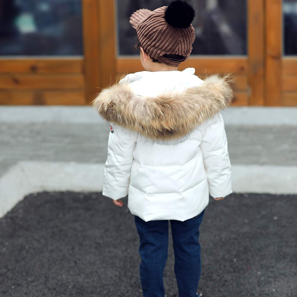 2pcs Traje de Nieve Plumas Invierno para Bebé Niños Parka Acolchada de Esquí Pantalones de Nieve