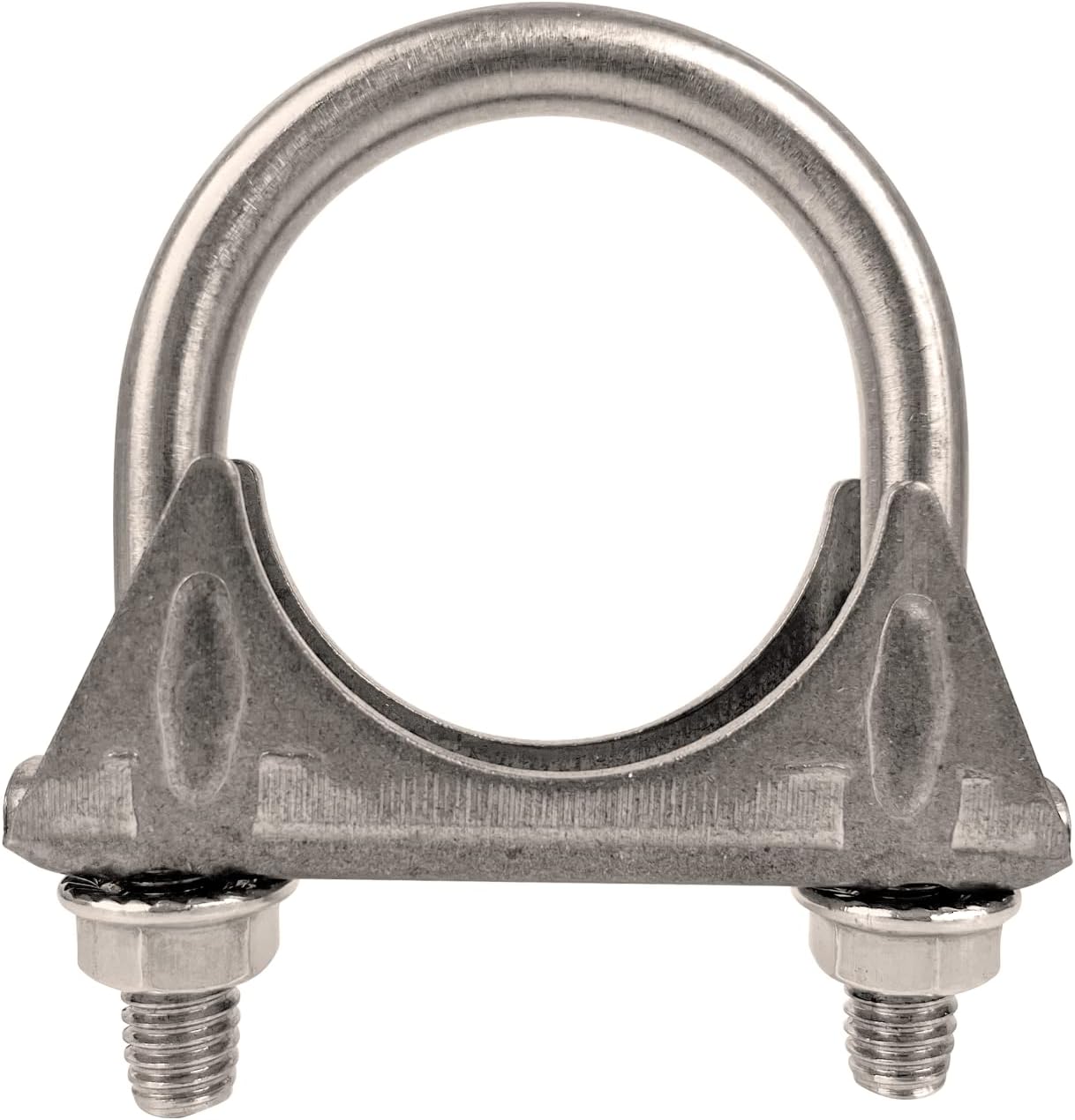 1.75" Universal Heavy Duty Exhaust U Clamp 1 3/4 Inch Stainless Steel Muffer U-Bolt Clamps