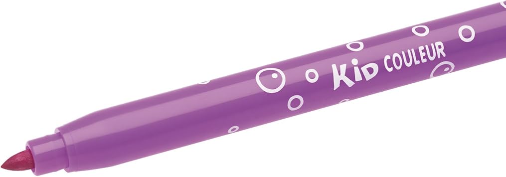 BIC Kids Kid Couleur Keçeli Boya Kalemi, 24'lü Kutu