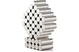 Premium Multipurpose Brushed Nickel Refrigerator Magnet Discs