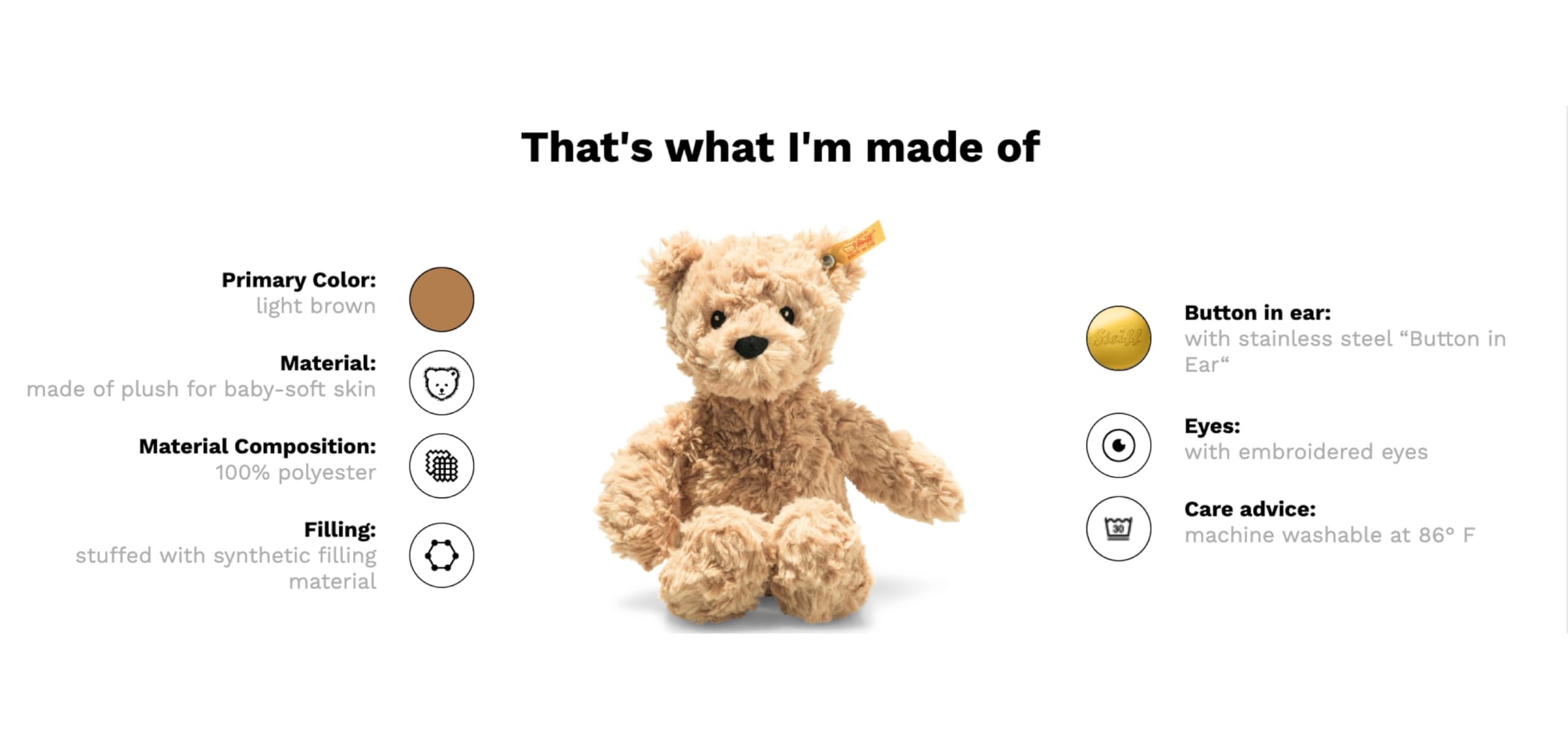 シュタイフ テディベア 洋梨 Steiff 美品 Steiff シュタイフ/Steiff☆2024年世界限定☆「エレナ