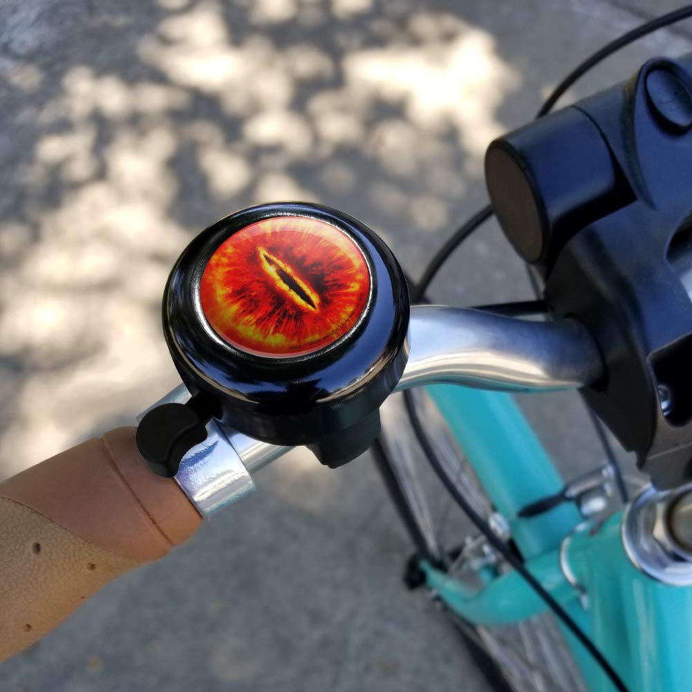 GRAPHICS & MORE Lord of The Rings Eye of Sauron Bicycle Handlebar Bike Bell
