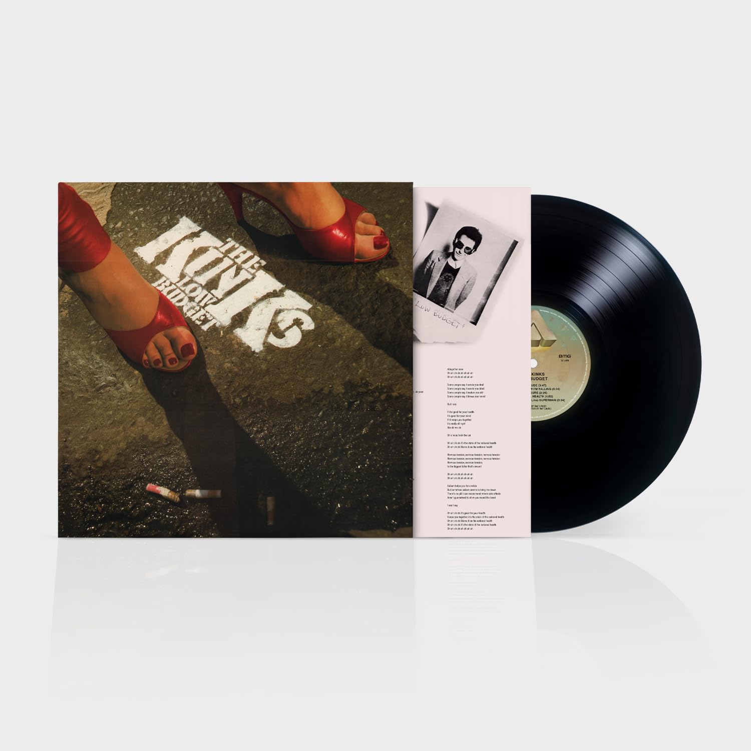 The Kinks Low Budget 12"" Inch Limited Edition Black Vinyl Pre Sale 26/6/26