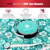 SINGER 50003 ProSeries Retractable Tape Measure, 98-Inch, Teal