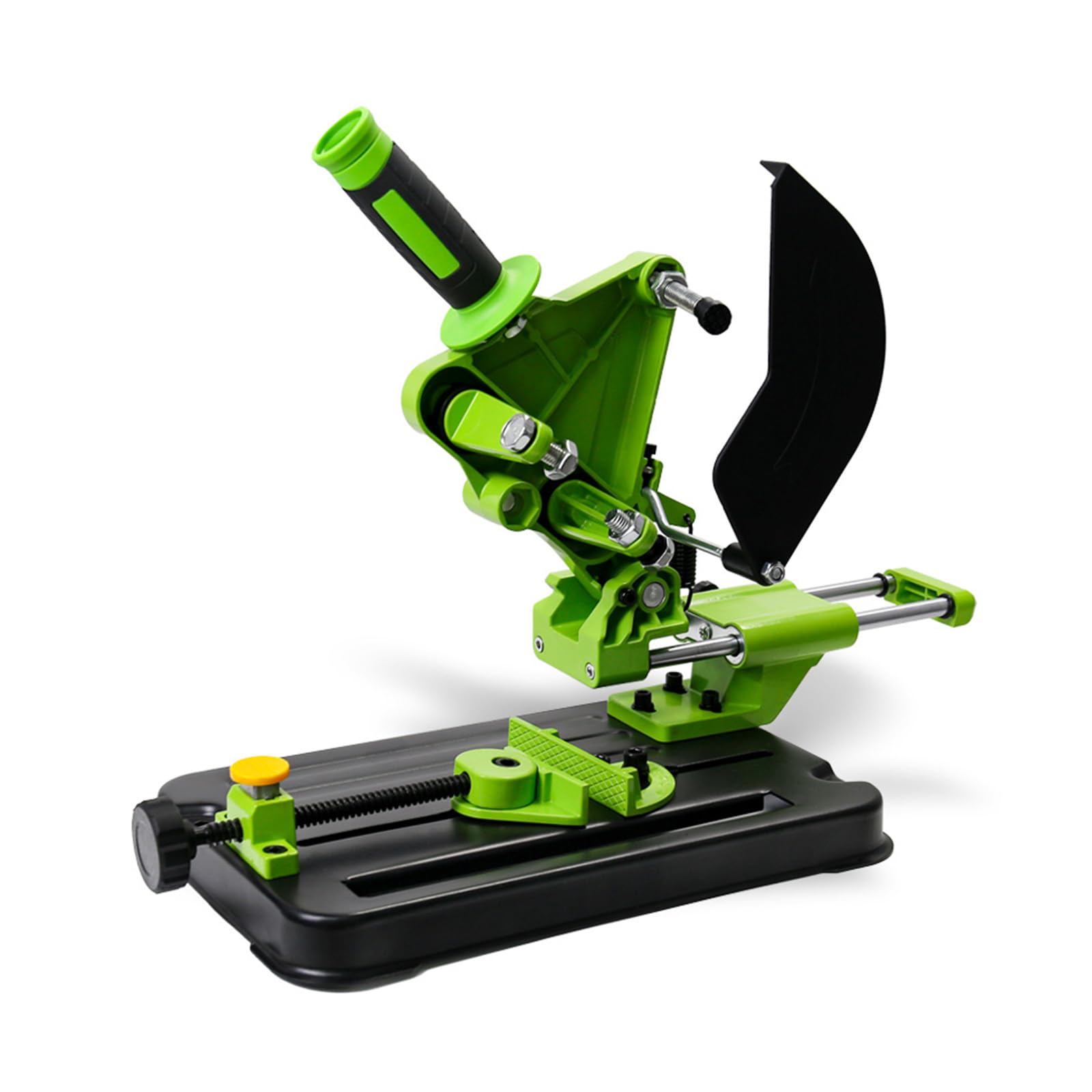 Upgraded Angle Grinder Stand, Fixed Universal Bracket Holder, Sliding DIY Cutter Support, Aluminum Bracket Holder Iron Base Suitable, Machine Stand for 100-125mm Metalworking