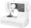 Jakoo Mini Sewing Machine with Flexible Speed Adjustment 110220V Small Beginner Portable Sewing Machine US Plug 110‑220V