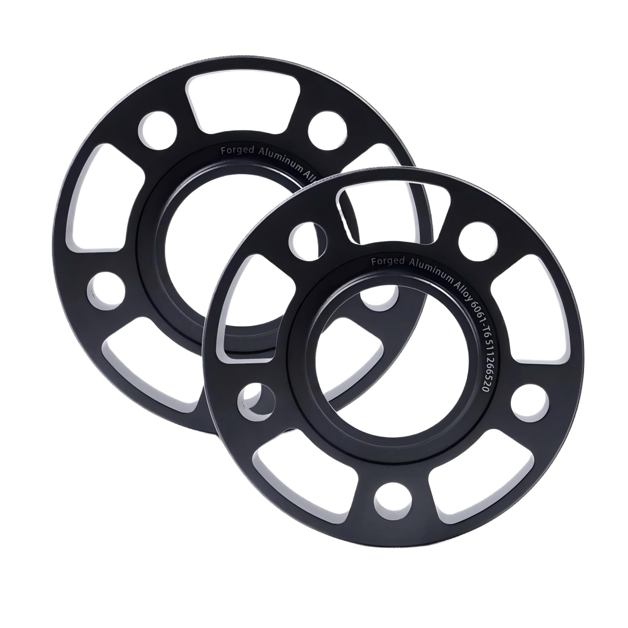 Entretoises de roue de voiture Adaptateur d'entretoise de roue 10/12/15/20mm PCD 5x112 CB 66.5mm, combinaison à 5 cosses pour Benz et pour Bmw(10mm)