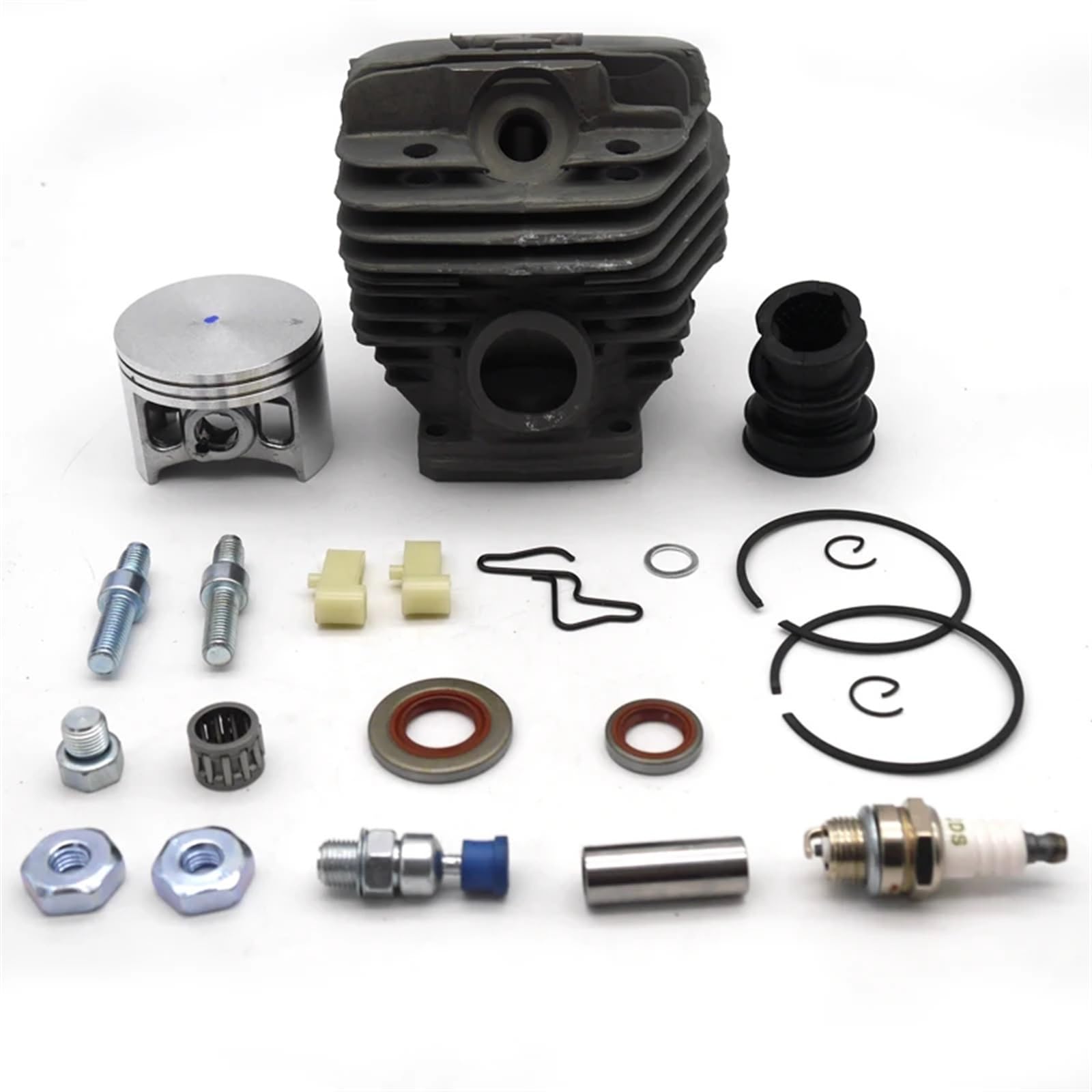 Kit de Sello de Aceite del colector de admisión del pistón del Cilindro de 54 mm y 56 mm for STIHL, MS660 066 MS 660, repuestos for Motosierra de jardín Pistón de cortacésped(54MM)