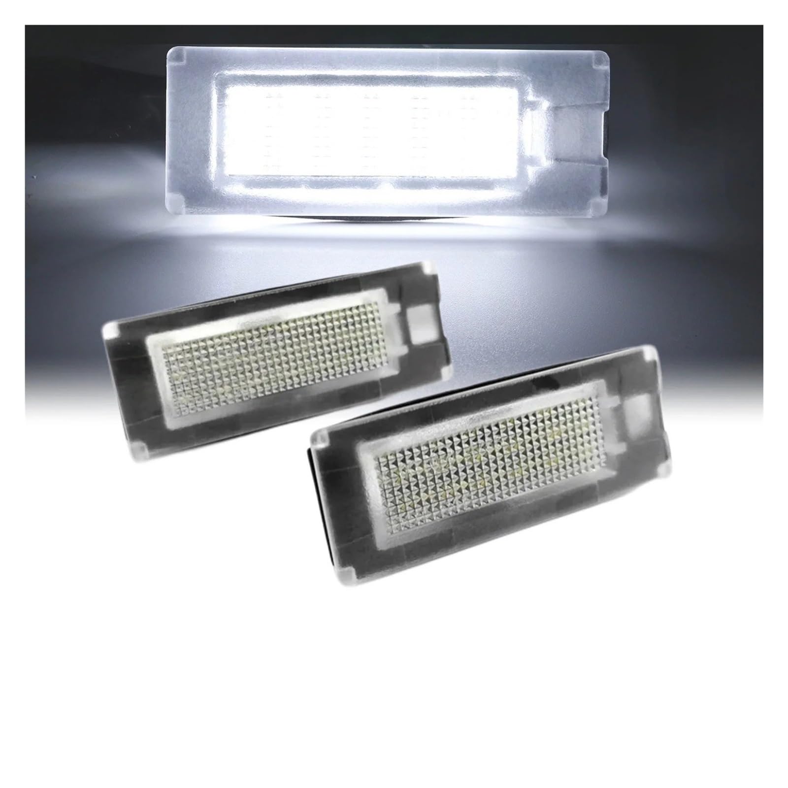 para Fiat para Ducato para Bus 2006-2020 para Box 2006-2020 2 Piezas Lámpara de matrícula LED