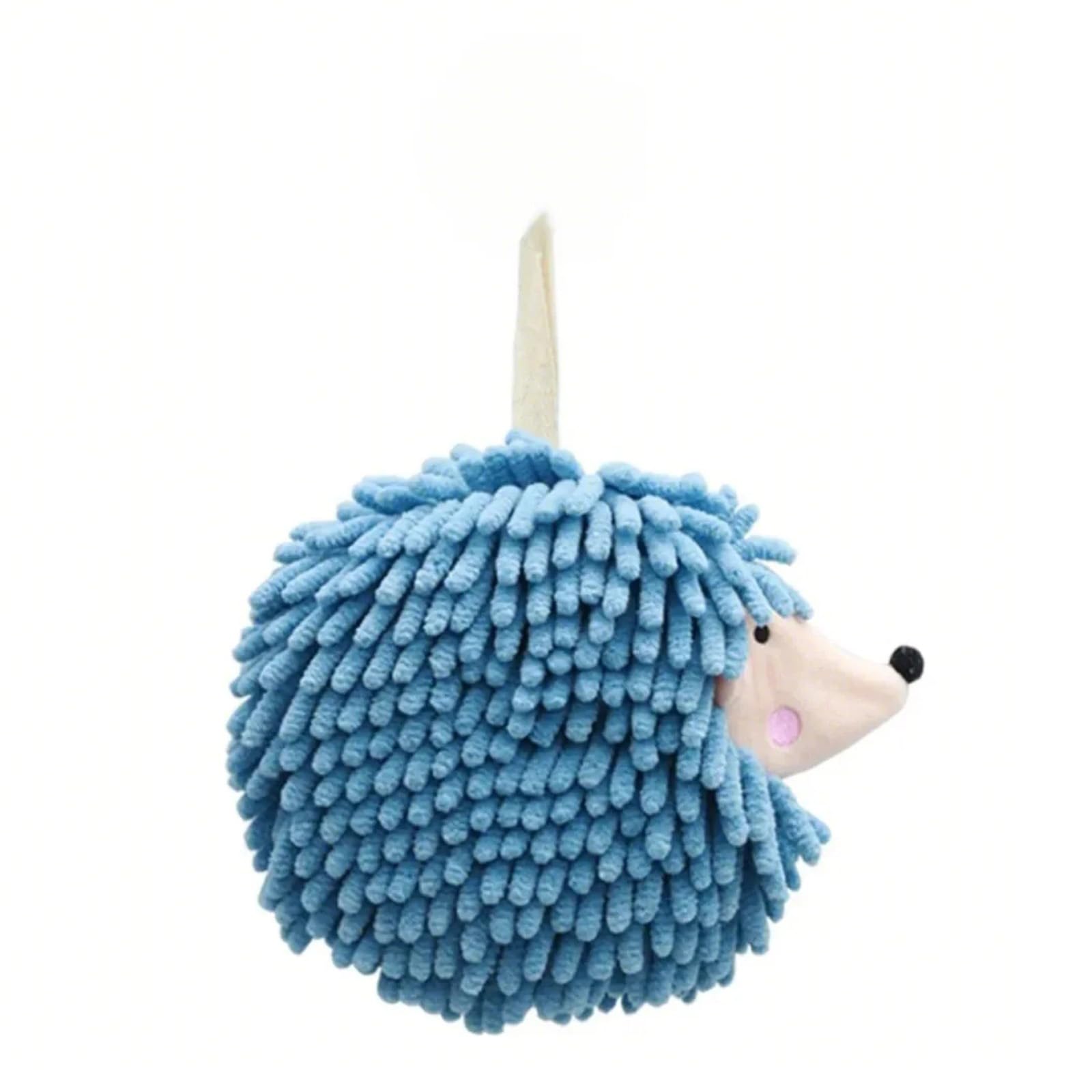 Msioytog Cartoon Hedgehogs Hand Towels for Bathroom and Kitchen Soft Wipe Hand Towel Absorbent Towels for Quick Drying for Bathroom
