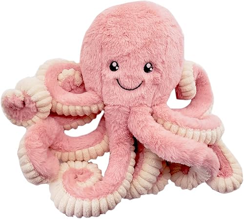 My Super Star Pulpo de peluche de animales de peluche para niños, niñas, niños, amigos, familia, regalo de cumpleaños, Navidad, regalo de bichos