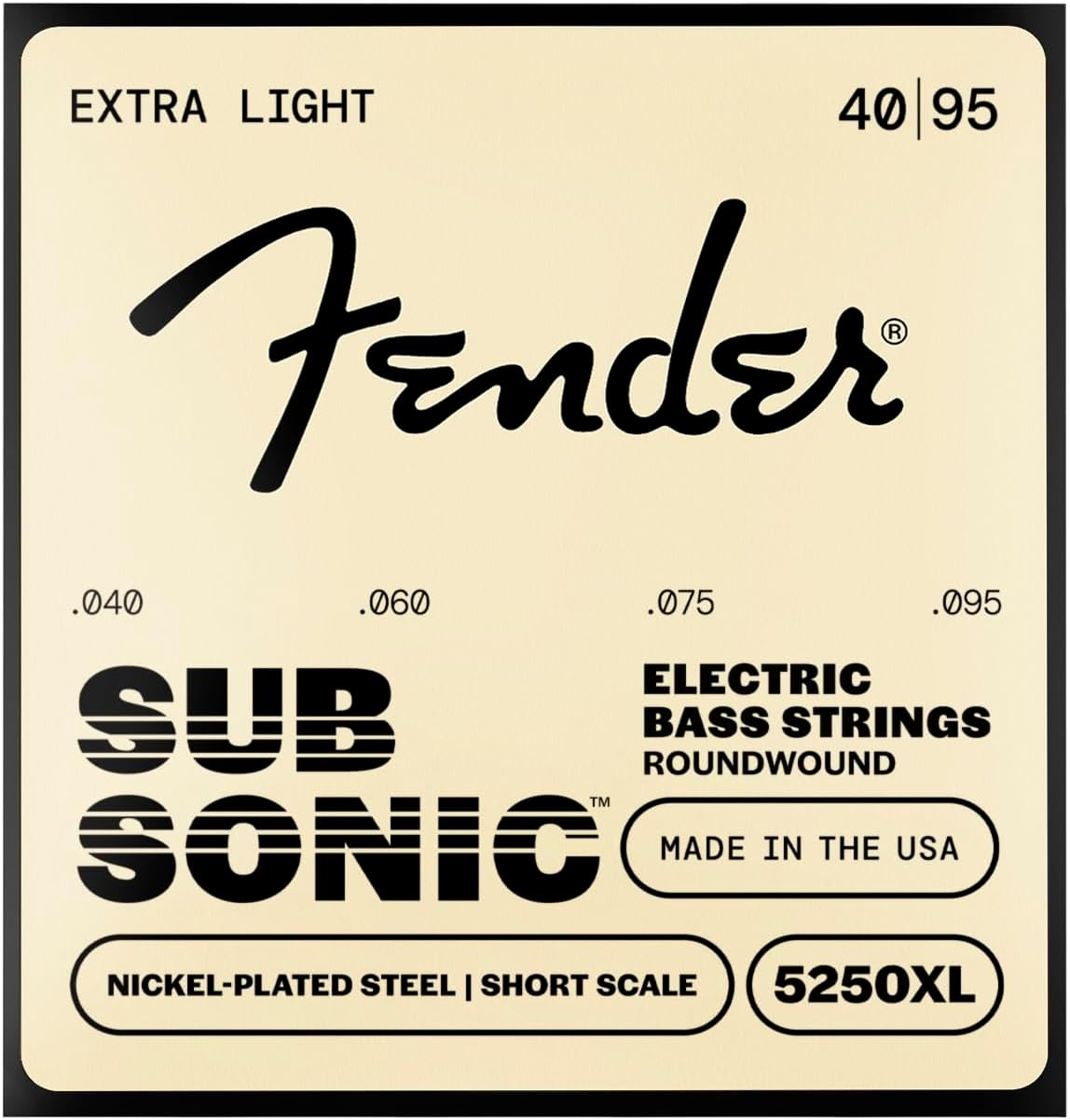 Fender 5250 Short Scale Bass Strings